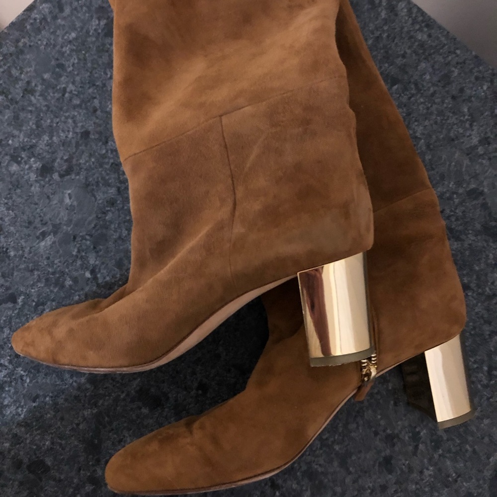 Emilio Pucci Brown Knee Boots. RETAIL: $1,250 - Picture 10 of 10